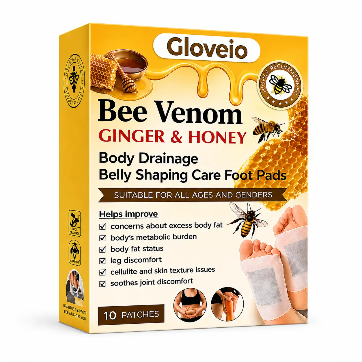 GloveioTM Bee Venom Foot Patches view 10