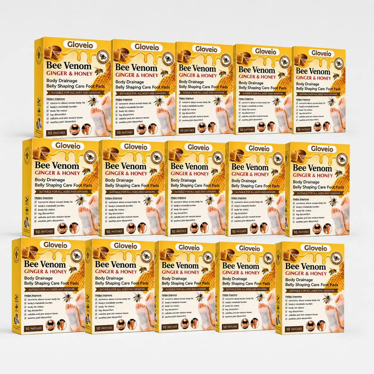 GloveioTM Bee Venom Foot Patches view 13
