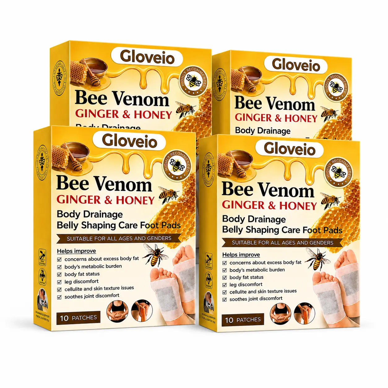 GloveioTM Bee Venom Foot Patches view 9